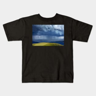 Heavy rain in mountains Kids T-Shirt